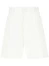 Dsquared2 Belt-loop Shorts In Weiss