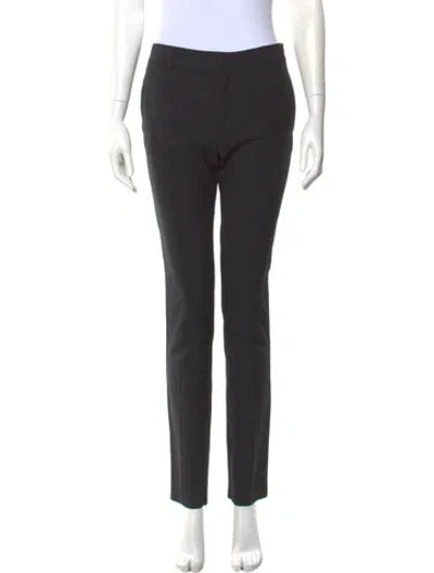 Pre-owned Dsquared2 Wool Skinny Leg Pants In Black