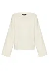 Dsquared2 Ribbed Crew-neck Jumper In White