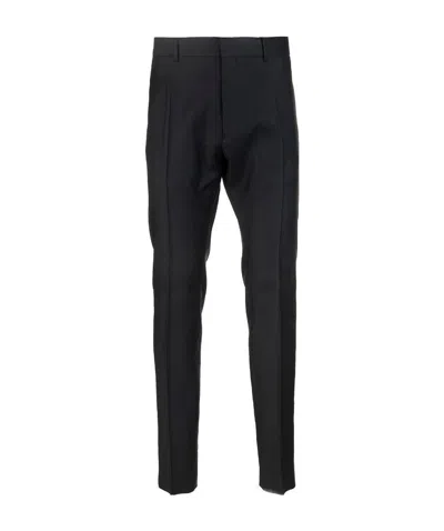 Dsquared2 Wool Tailored Trousers In Black