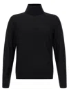 Dsquared2 Wool Turtleneck Sweater Sweaters And Cardigans Black In Black