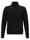 Dsquared2 Virgin Wool Turtleneck Sweater In Black
