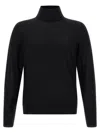 Dsquared2 Wool Turtleneck Sweater In Black