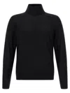 Dsquared2 Wool Turtleneck Sweater Sweaters And Cardigans Black In Black