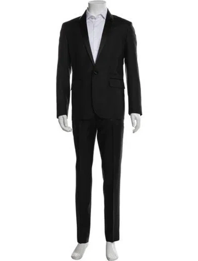 Pre-owned Dsquared2 Wool Two-piece Blazer In Black