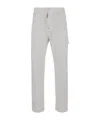 Dsquared2 Work Casual Pants In White