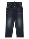 Dsquared2 Distressed Jeans In Black