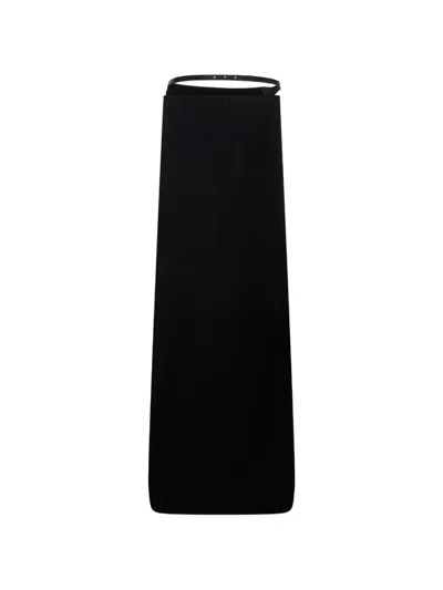 Dsquared2 Wrap Skirt In Black