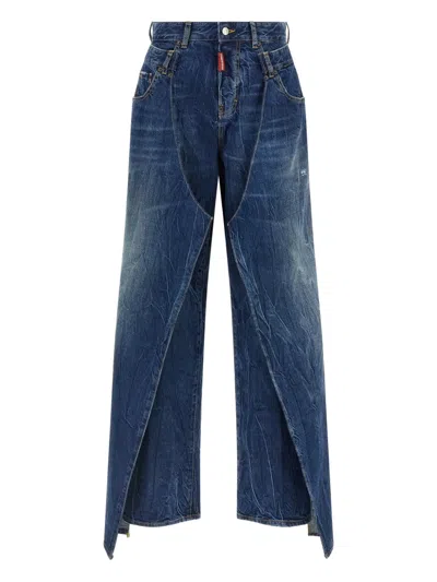 DSQUARED2 X BETTER DOUBLE WRAP STONEWASH JEANS