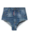 Dsquared2 X Bettter Pocket Denim Shorts In Blue