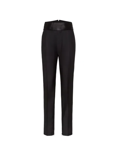 Dsquared2 X Bettter Sliced Evening Trousers In Black