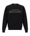Dsquared2 X Ducati Capsule Crewneck Sweatshirt In Black
