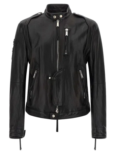 DSQUARED2 X DUCATI CAPSULE LEATHER JACKET
