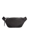 Dsquared2 X Ducati Embossed Zip Belt Bag In Black