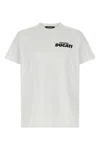 Dsquared2 Ducati X D2 White T-shirt With Logo On The Front In Cotton Man In White