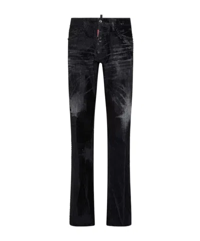 DSQUARED2 DSQUARED2 X KISS THE AMERICAN EMBELLISHED JEANS