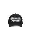Dsquared2 X Magliano Logo Baseball Cap In Black