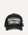 Dsquared2 X Magliano Logo Baseball Cap In Black