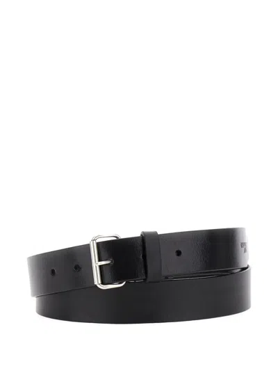 Dsquared2 X Magliano Buckled Leather Belt In Black