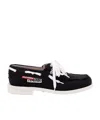 Dsquared2 Dsquared X Magliano Boat Shoes Canvas In Black