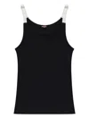 Dsquared2 X Magliano Double-strap Tank Top In Black
