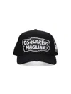 Dsquared2 X Magliano Logo Baseball Cap In Black