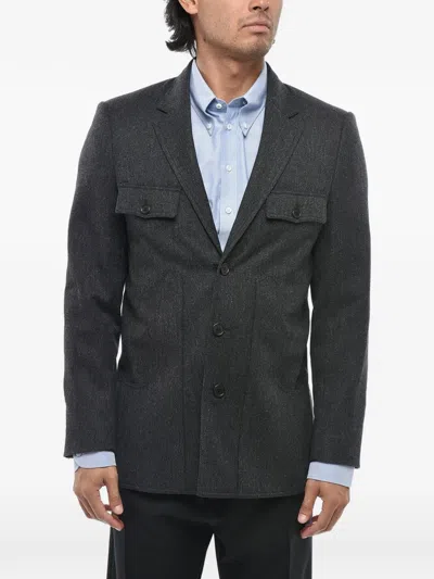 Dsquared2 X Magliano Martingale Blazer In Gray