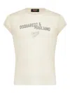 Dsquared2 X Magliano Sheer T-shirt In White
