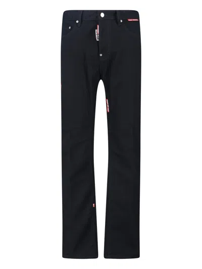 DSQUARED2 X MAGLIANO STRAIGHT JEANS PROTESTA 642