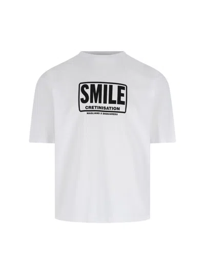 DSQUARED2 X MAGLIANO T-SHIRT SMILE