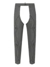 Dsquared2 X Magliano Vaccaro New Dan Trousers In Gray