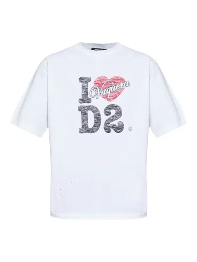 DSQUARED2 X VAQUERA COTTON T-SHIRT