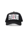 Dsquared2 X Vaquera Logo Baseball Cap In Black