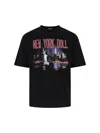 Dsquared2 Graphic Print Crew Neck Short Sleeve T-shirt In Black