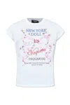 Dsquared2 X Vaquera Short-sleeved T-shirt In White