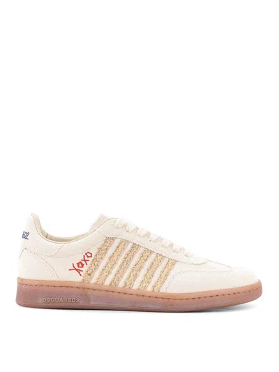 DSQUARED2 SNEAKERS BIANCO