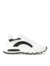 Dsquared2 Two-tone Chunky Sneakers In White