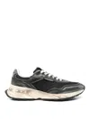 Dsquared2 Black Lace Up Sneakers In Black