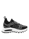Dsquared2 Black Leather Sneakers In Black