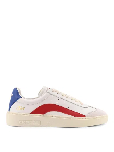 Dsquared2 Low-top Leather Sneakers Riders