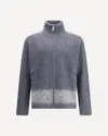 Dsquared2 Zip Cardigan In Gray