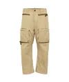 Dsquared2 Zip-detail Straight-leg Cargo Trousers In Nude