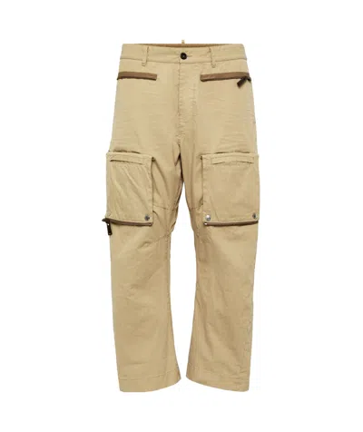 DSQUARED2 DSQUARED2 STRAIGHT LEG CARGO PANTS