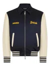 Dsquared2 Zip-fastening Bomber Jacket In Multi