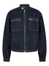 Dsquared2 Zip-fastening Jacket In Blue