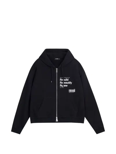Dsquared2 Man Sweatshirt Black Size Xl Cotton