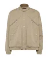 Dsquared2 Zip-pocket Button-fastening Jacket In Brown