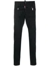 DSQUARED2 ZIP-POCKETS TROUSERS