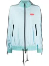 Dsquared2 Zip-sleeve Track Jacket In Blau