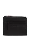 Dsquared2 Zip-fastening Logo Cardholder In Black